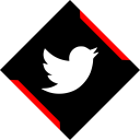 پیش‌نمایش فایل twitter-98 از پک مکعب قرمز رسانه اجتماعی