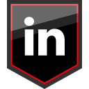 پیش‌نمایش فایل linkedin-75 از پک جایزه قرمز شبکه های اجتماعی