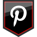 پیش‌نمایش فایل pinterest-74 از پک جایزه قرمز شبکه های اجتماعی