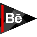 پیش‌نمایش فایل behance-87 از پک پرچم های شبکه های اجتماعی