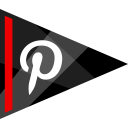 پیش‌نمایش فایل pinterest-76 از پک پرچم های شبکه های اجتماعی