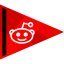 پیش‌نمایش فایل reddit-65 از پک پرچم های شبکه های اجتماعی