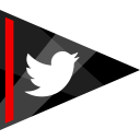 پیش‌نمایش فایل twitter-100 از پک پرچم های شبکه های اجتماعی