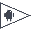 پیش‌نمایش فایل android-100 از پک پرچم های شبکه های اجتماعی خطی