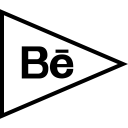 پیش‌نمایش فایل behance-90 از پک پرچم های شبکه های اجتماعی خطی