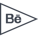 پیش‌نمایش فایل behance-91 از پک پرچم های شبکه های اجتماعی خطی
