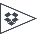 پیش‌نمایش فایل dropbox-64 از پک پرچم های شبکه های اجتماعی خطی