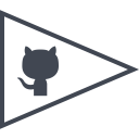 پیش‌نمایش فایل github-57 از پک پرچم های شبکه های اجتماعی خطی