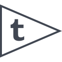 پیش‌نمایش فایل tumblr-70 از پک پرچم های شبکه های اجتماعی خطی