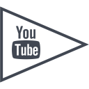 پیش‌نمایش فایل youtube-120 از پک پرچم های شبکه های اجتماعی خطی