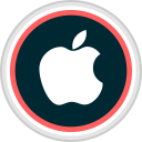 پیش‌نمایش فایل apple-605 از پک گرد رسانه اجتماعی