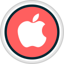پیش‌نمایش فایل apple-606 از پک گرد رسانه اجتماعی