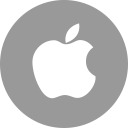 پیش‌نمایش فایل apple-607 از پک شبکه های اجتماعی گرد خاکستری