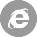 پیش‌نمایش فایل explorer-8 از پک شبکه های اجتماعی گرد خاکستری