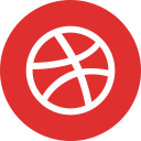 پیش‌نمایش فایل dribbble-81 از پک گرد رسانه اجتماعی