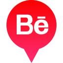 پیش‌نمایش فایل behance-101 از پک پین های شبکه های اجتماعی
