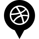 پیش‌نمایش فایل dribbble-83 از پک پین های شبکه های اجتماعی