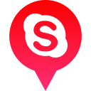 پیش‌نمایش فایل skype-95 از پک پین های شبکه های اجتماعی