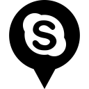 پیش‌نمایش فایل skype-96 از پک پین های شبکه های اجتماعی