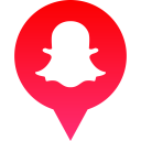 پیش‌نمایش فایل snapchat-70 از پک پین های شبکه های اجتماعی