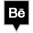 پیش‌نمایش فایل behance-103 از پک پین های رنگی شبکه های اجتماعی