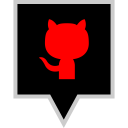 پیش‌نمایش فایل github-65 از پک پین های رنگی شبکه های اجتماعی
