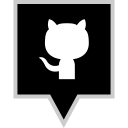 پیش‌نمایش فایل github-66 از پک پین های رنگی شبکه های اجتماعی