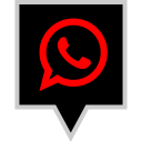 پیش‌نمایش فایل whatsapp-78 از پک پین های رنگی شبکه های اجتماعی