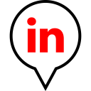 پیش‌نمایش فایل linkedin-95 از پک پین های رنگی شبکه های اجتماعی جلد 2