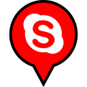 پیش‌نمایش فایل skype-106 از پک پین های رنگی شبکه های اجتماعی جلد 2
