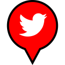 پیش‌نمایش فایل twitter-124 از پک پین های رنگی شبکه های اجتماعی جلد 2