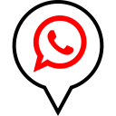 پیش‌نمایش فایل whatsapp-88 از پک پین های رنگی شبکه های اجتماعی جلد 2