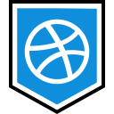 پیش‌نمایش فایل dribbble-101 از پک سپر پر شده رسانه اجتماعی
