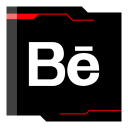 پیش‌نمایش فایل behance-123 از پک شبکه های اجتماعی فلت