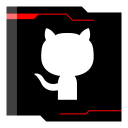 پیش‌نمایش فایل github-86 از پک شبکه های اجتماعی فلت
