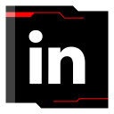 پیش‌نمایش فایل linkedin-106 از پک شبکه های اجتماعی فلت