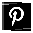 پیش‌نمایش فایل pinterest-110 از پک شبکه های اجتماعی فلت