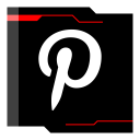 پیش‌نمایش فایل pinterest-111 از پک شبکه های اجتماعی فلت