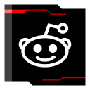پیش‌نمایش فایل reddit-100 از پک شبکه های اجتماعی فلت