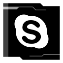 پیش‌نمایش فایل skype-118 از پک شبکه های اجتماعی فلت