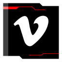 پیش‌نمایش فایل vimeo-102 از پک شبکه های اجتماعی فلت