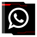 پیش‌نمایش فایل whatsapp-98 از پک شبکه های اجتماعی فلت