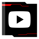 پیش‌نمایش فایل youtubeplay-1 از پک شبکه های اجتماعی فلت