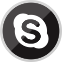 پیش‌نمایش فایل skype-120 از پک گرد رسانه اجتماعی