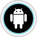 پیش‌نمایش فایل android-133 از پک رنگ گرد رسانه اجتماعی