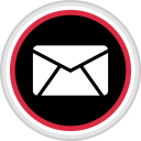 پیش‌نمایش فایل email-545 از پک رنگ گرد رسانه اجتماعی