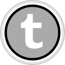 پیش‌نمایش فایل tumblr-105 از پک رنگ گرد رسانه اجتماعی