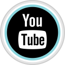 پیش‌نمایش فایل youtube-161 از پک رنگ گرد رسانه اجتماعی