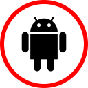 پیش‌نمایش فایل android-137 از پک مسطح قرمز رسانه اجتماعی
