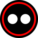 پیش‌نمایش فایل flickr-121 از پک مسطح قرمز رسانه اجتماعی
